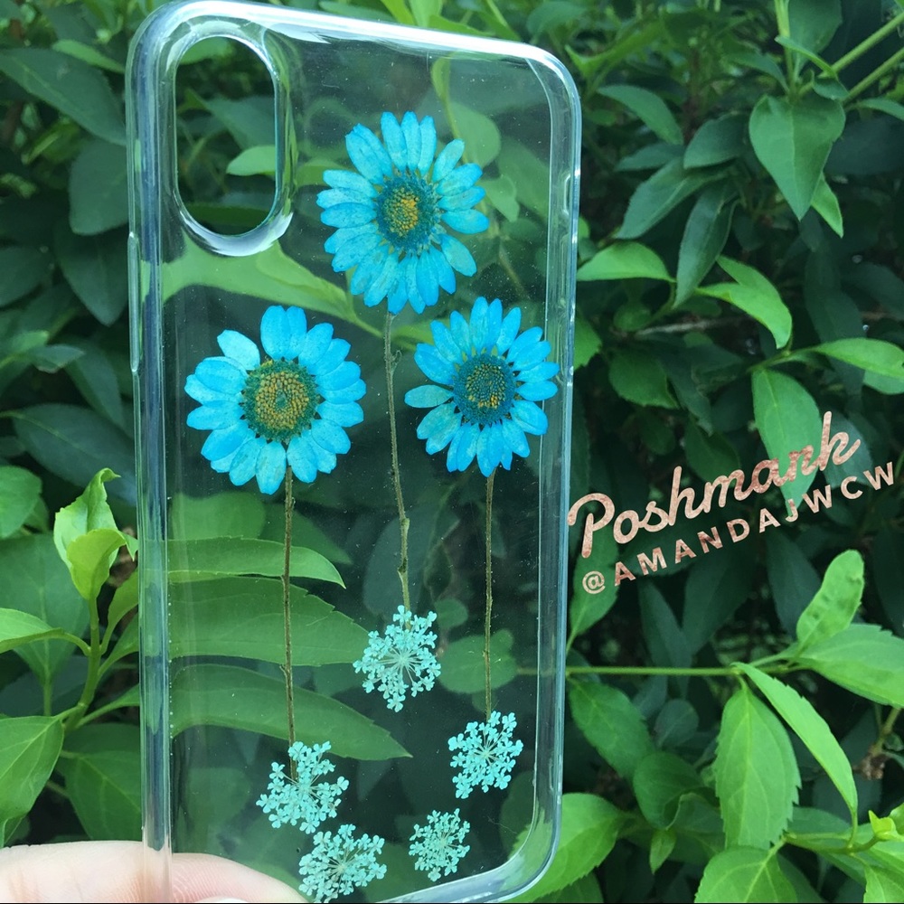Hand Pressed Real Floral iPhone Case - Picture 3 of 6